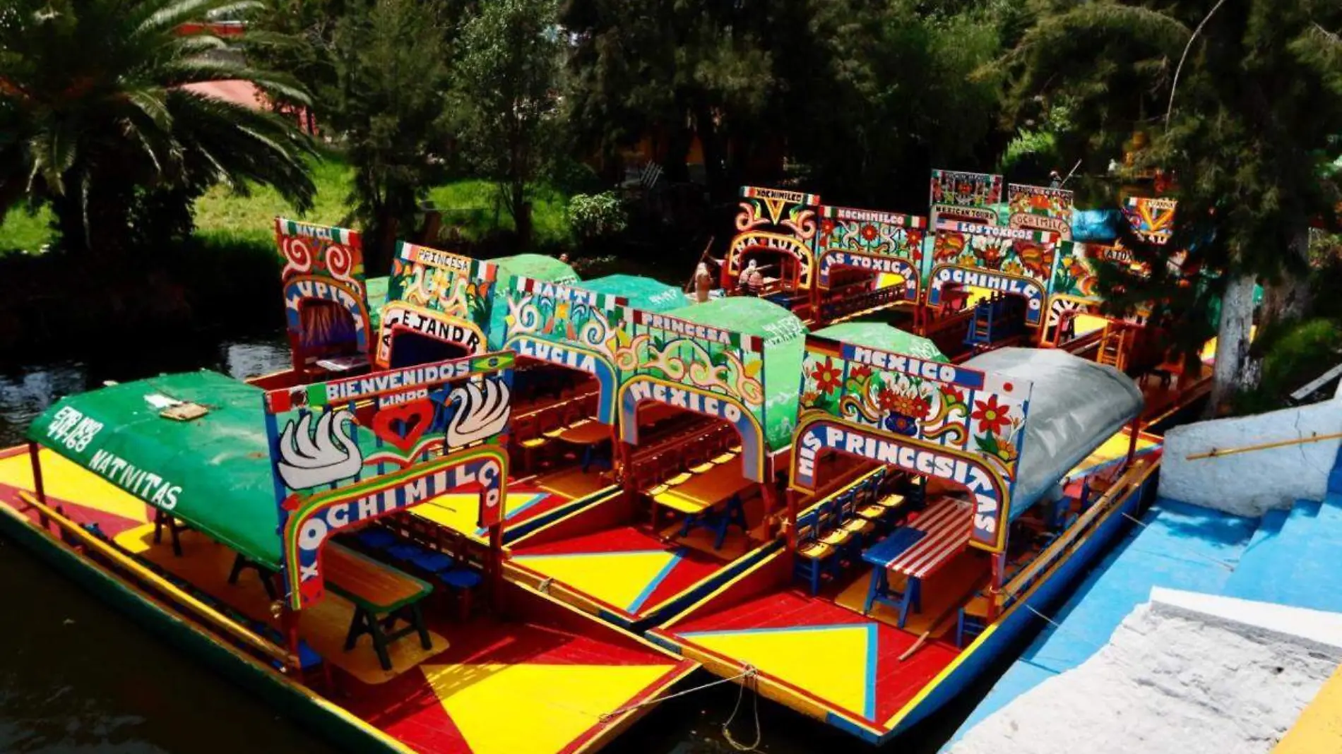 Trajineras Xochimilco